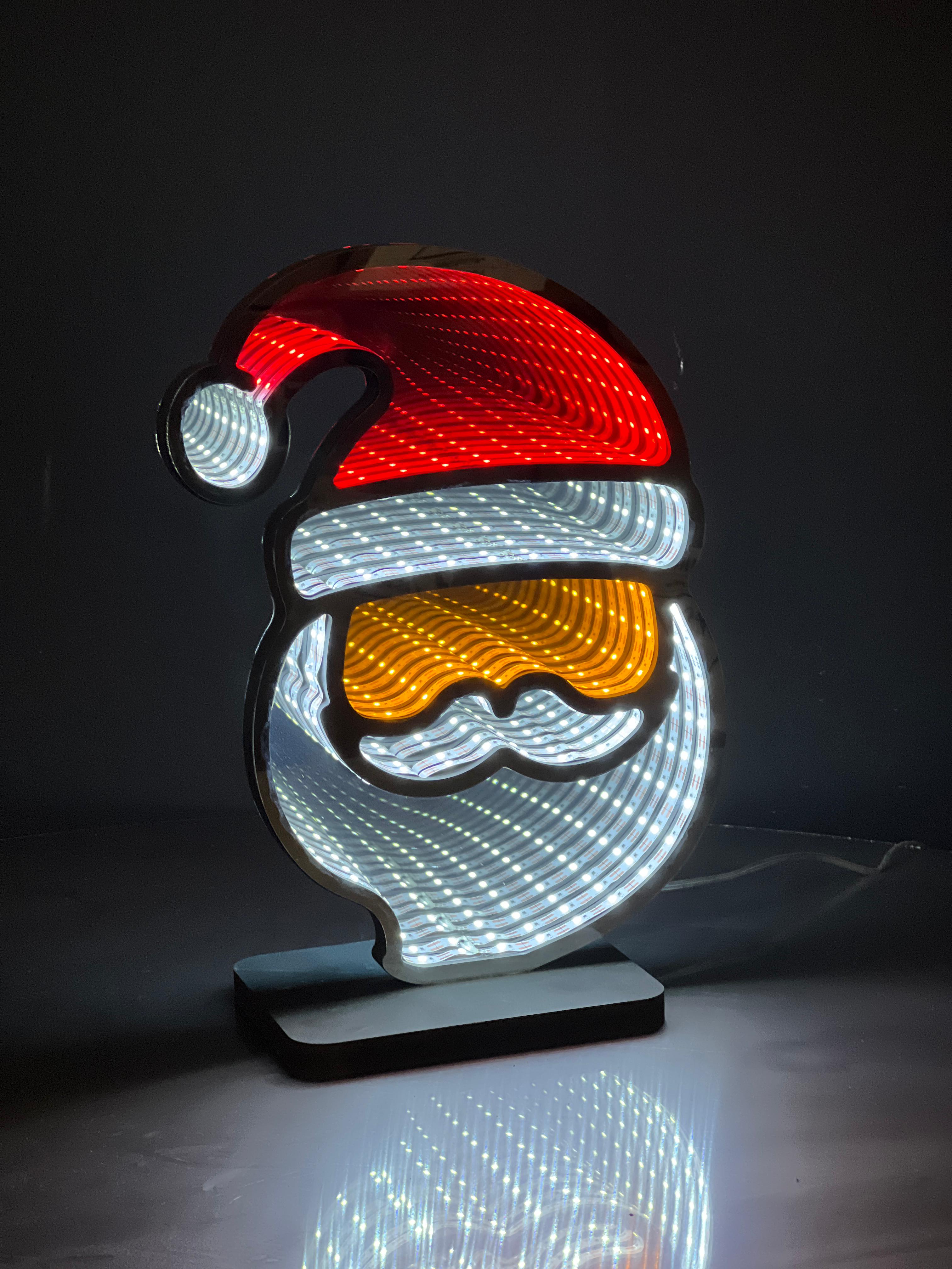 Santa Face Sign